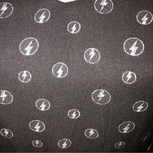 The Flash Sundress By Junkfood Size Large Gray Fit Flare DC Comics Superhero - Picture 2 of 11
